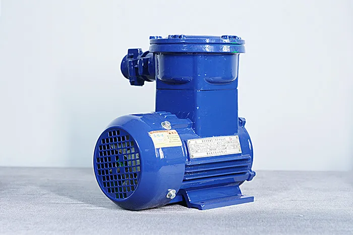 Взрывозащищенный трехфазный асинхронный электродвигатель серии YBX4 (4)